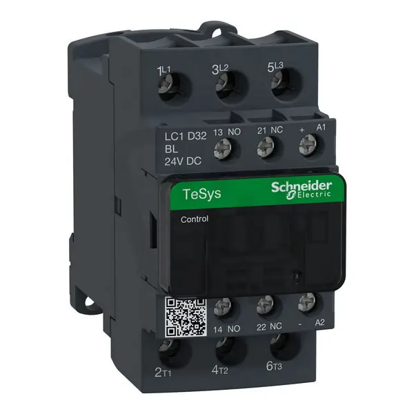 Schneider LC1D32BL Stykač 32A 1‘Z‘ +1‘V‘ 2,4 W,24V DC. Aktuální