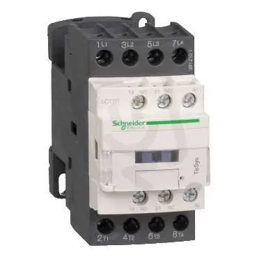 Víkendová Akce Schneider LC1DT40P7 Stykač 4P (4‘Z‘) 40A v AC-1,pom.kont.1‘Z‘+1‘V‘,230V