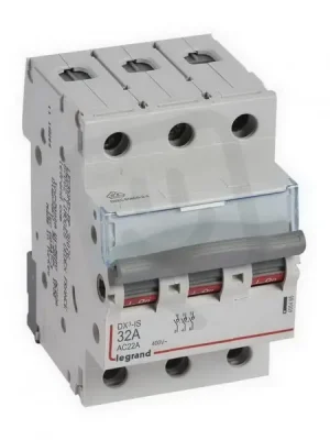 Nakupujte Hned DX3 VYPÍNAČ 3P 32A 400V 3DIN LEGRAND 406465