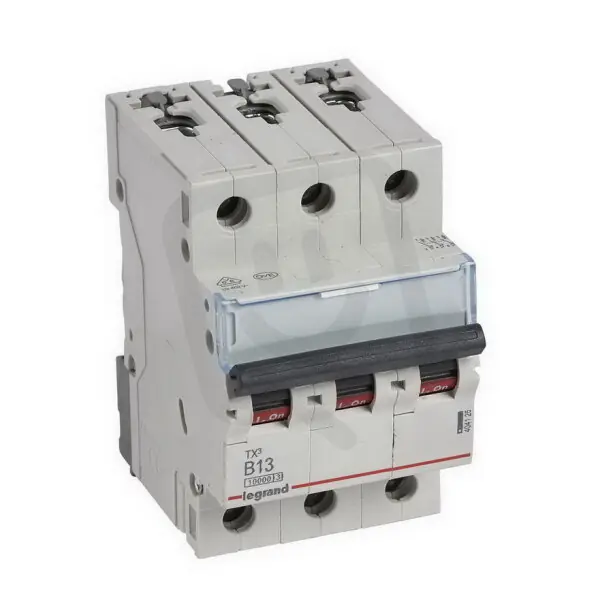 TX3 JISTIČ, 3 PÓLOVÝ, CHAR. B, 13A 10000A LEGRAND 404125 Nízká Cena