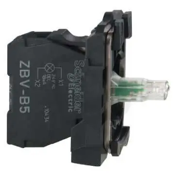 Schneider ZBVB5 Objímka LED, 24V, žlutá Vysoce Kvalitní