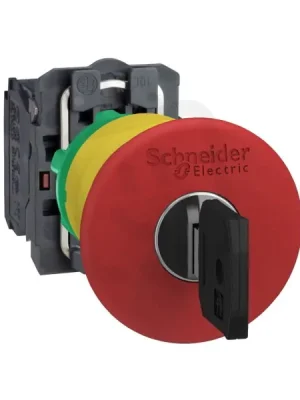 Schneider XB5AS9445 Ovládač Nouzového zastavení s hřib. knof Cenová Bomba