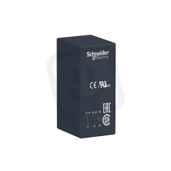 Novinka Schneider RSB2A080FD Relé pro rozhraní 2P/ 8 A, 110 V ss (obj.množství 10 ks)
