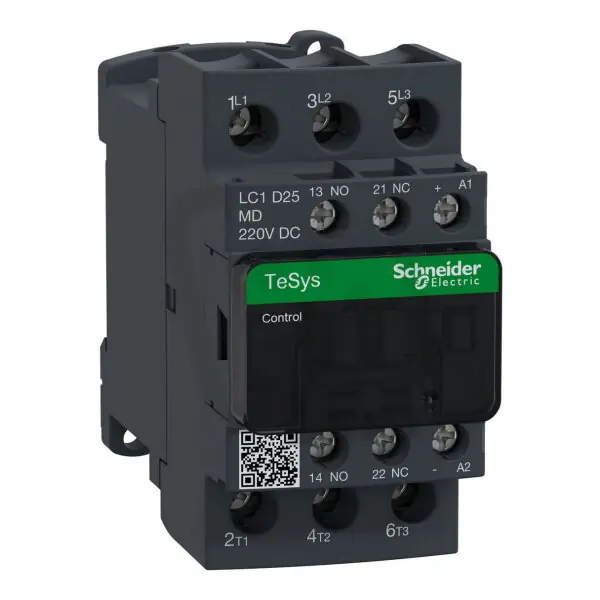 Schneider LC1D25MD Stykač 25A 1‘Z‘ +1‘V‘ 220V DC Vrácení Zdarma