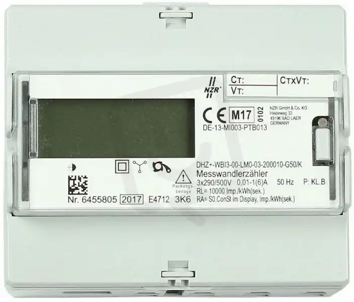 Kup Teď Elektroměr DIZ W1E3 x/5A M-Bus MID, EMH E706