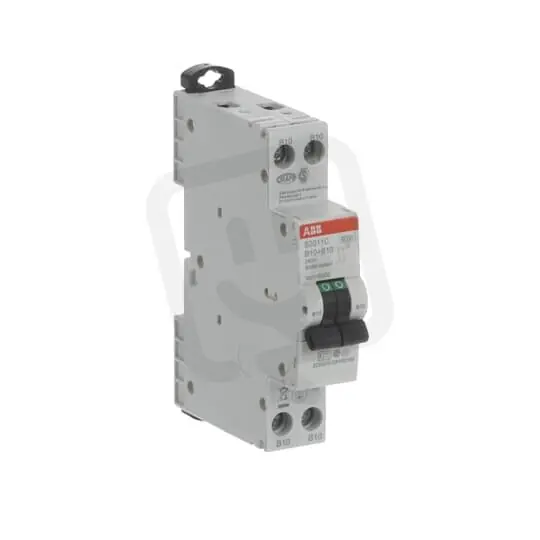 S2011C-B10 1P+1P fázový jistič 1mod 10A char. B 6kA ABB 2CDS251281R0105 Objednat Nyní