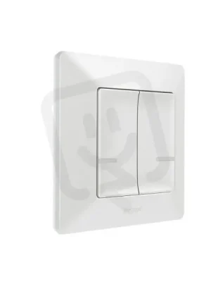 Vysoce Kvalitní Valena Life with Netatmo - dvojitý bezdrátový spínač pro světla, bílá LEGRAND