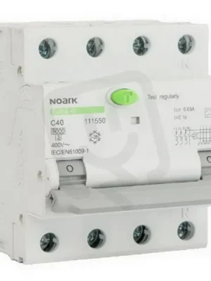 Proudový chránič s jističem NOARK 111514 EX9NL-N 3P+N C16 30mA, 6kA, typ AC Přímo Od Výrobce