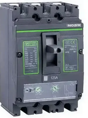 Kup Teď Kompaktní jistič NOARK 111801 EX9M1S TM AC MCCB, velikost M1, 36kA, 160A, 3P