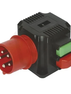 motorová přívodka 5P, 16A/400V, 6h, IP44, s vypínačem PCE 201620 Zlevněný