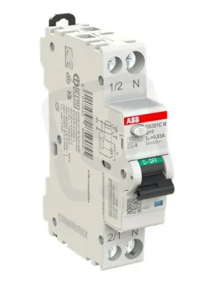 Chránič s jističem DS301C M B10 A30, 10kA, typ A, ABB 2CSR275163R1105 Finální Výprodej