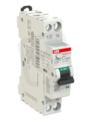 Výhodná Nabídka Chránič s jističem DS301C M B16 A30, 10kA, typ A, ABB 2CSR275163R1165