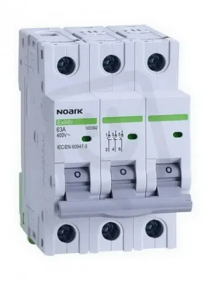 Instalační vypínač NOARK 102390 EX9BI šířka 3 moduly, 3pól, 32A Horká Nabídka