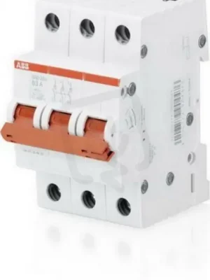 SHD203/16 3 pólový odpínač In 16A pro 415 V AC HOME ABB 2CDD273111R0016 Vysoce Kvalitní