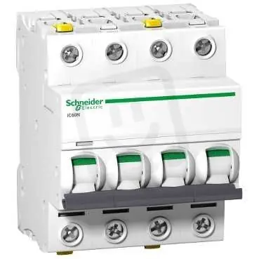 Akční Nabídka Jistič Acti9 iC60N 4P 63A B 6kA SCHNEIDER A9F03463