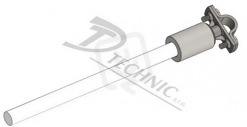 IZT-J 500 Izolační tyč pro jímací tyč - 500 mm DT TECHNIC 450015 Výhodná Nabídka