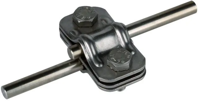UNI-zkušební svorka nerez s mezidestičkou, pro prům. 2 x 8-10mm DEHN 459129 Značkový