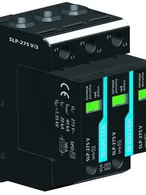 SLP-275 V/3 svodič přepětí TN-C 120 kA (8/20) SALTEK A01760 Akční Nabídka