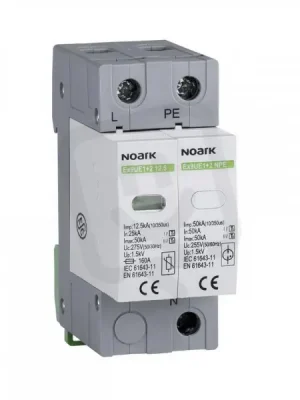 Svodič přepětí NOARK 103334 EX9UE 1+2 (B+C), 12,5 kA, 275 VAC, 1+Npól Omezená Nabídka