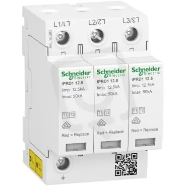 Svodič přepětí T1+T2 Acti9 iPRD1 12.5 3P SCHNEIDER A9L16382 Nejprodávanější