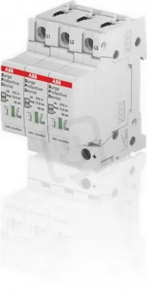 Originální ABB OVR T1-T2 3L 12,5-275s P QS Přepěťová ochrana T1+T2 12,5-275kA