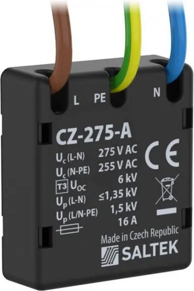 Objednat Nyní CZ-275-A modul s přepěťovou ochranou pro SALTEK A06737