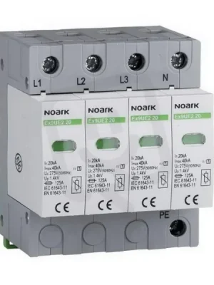 Nejlepší Volba Svodič přepětí NOARK 103357 EX9UE 2 (C), 20 kA, 275 VAC, 4pól