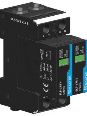 Výhodná Nabídka SLP-275 V/2 S svodič přepětí TN-S 80 kA (8/20) SALTEK A05183