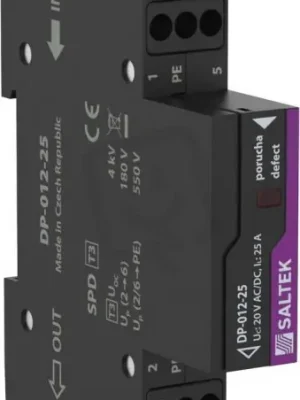 Vysoce Kvalitní DP-012-25 přepěťová ochrana napájení do 12 V DC SALTEK A06096