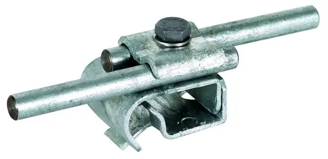 Nejlepší Volba Okapová svorka FeZn pro zaoblení 16-22mm s dvojitou příložkou pro prům. 8-10mm