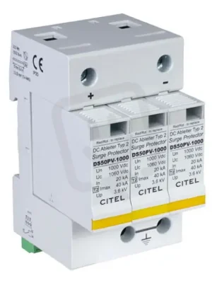 Nejlepší Volba Přepěťová ochrana 2 pro FV DS50PVS-1000 CITEL 480311