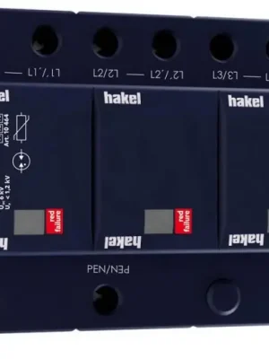 Expresní Doručení Svodič impulzních proudů a rázového přepětí HAKEL HLSA25G-255/3+0 SPD typ 1+2+3
