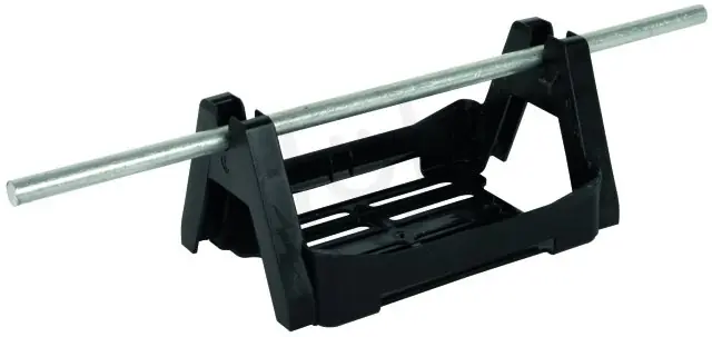 Oblíbený Podpěra vedení KF2 pro přilepení pruhem krytiny tloušťky 5mm, prům. 8 mm