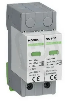 Koupit Online Svodič přepětí NOARK EX9UEP s pomocným kontaktem,1+2, 6,25kA, 1000 V DC, 2TE