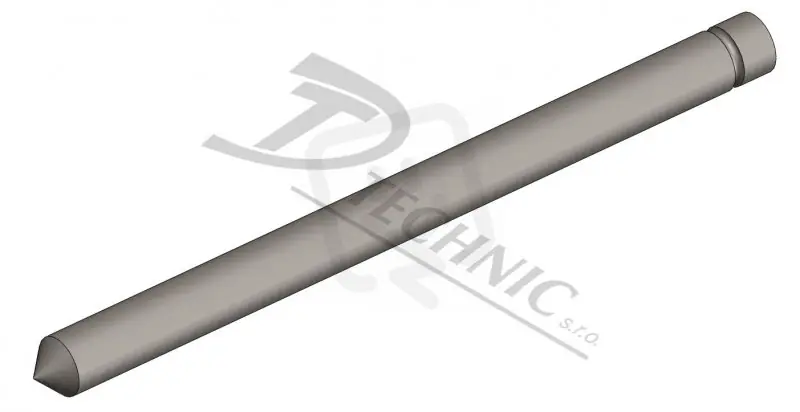 ZT 10 Zemnící tyč - 1000 mm DT TECHNIC 104030 Expresní Doručení
