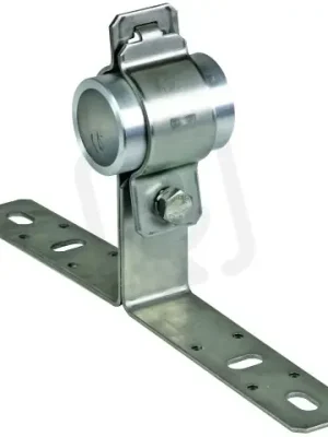 Přímo Od Výrobce Úchyt na stěnu nerez s příložkou pro trubku D 50mm pro DEHNiso-Combi 105340