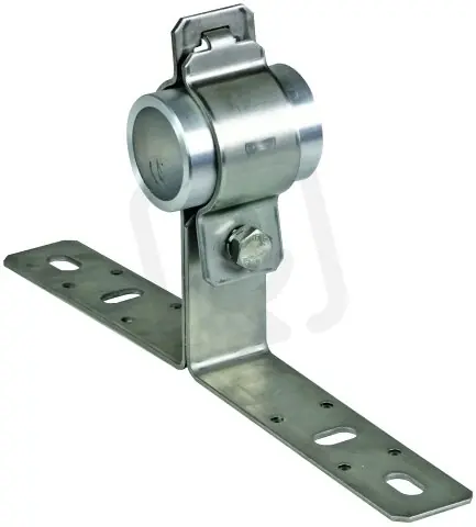 Přímo Od Výrobce Úchyt na stěnu nerez s příložkou pro trubku D 50mm pro DEHNiso-Combi 105340