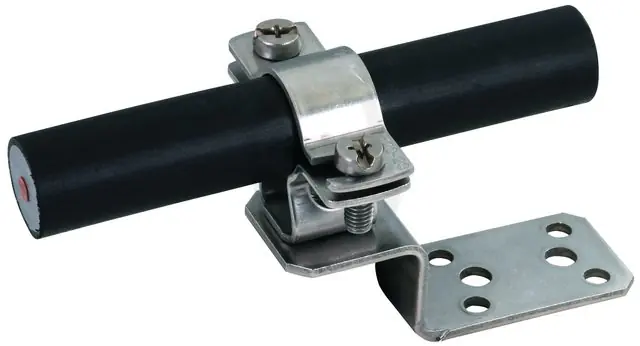 Nerezový držák vedení pro plechovou střechu pro vodič HVI d20-23mm DEHN 202853 Nejlepší Cena