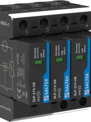 SLP-275-VB/3+1 kombinovaný svodič přepětí, 3F systém TT nebo TN-S, 40 kA (8/20) Akční Nabídka