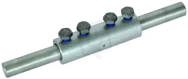 Válcová spojka, Al, pro prům. 16/16mm se čtyřmi šrouby M6x12mm DEHN 385216 Ověřený