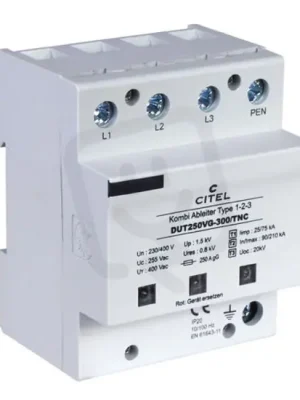 Akční Nabídka Přepěťová ochrana 1+2+3 AC DUT 250VG-300/TNC CITEL 3588