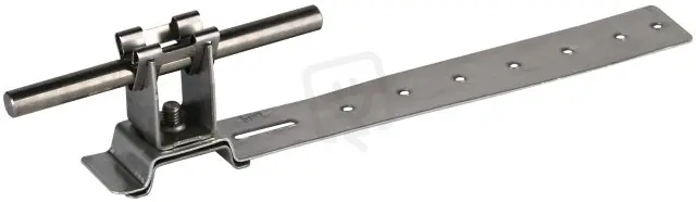 Novinka Podpěra vedení DEHNgrip nerez/Al H 20mm, pro prům. 8mm, se vzpěrou L 205mm