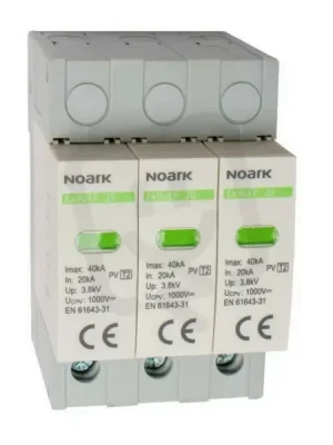 Svodič přepětí NOARK EX9UEP 2 (C), 20kA, 1200V DC, 3TE, pro neuzem. systémy Pouze Dnes
