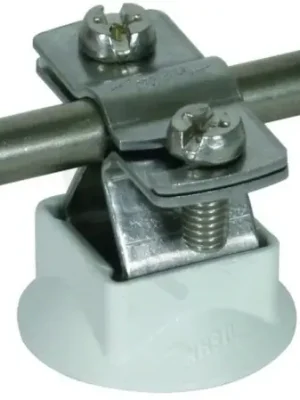 Podpěra vedení nerez pro prům. 8-10mm s šedým plastovým prstencem DEHN 274150 Akční Cena