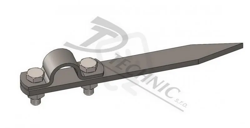 DOT 250 Cu Držák ochranné trubky - špička - L=250 mm DT TECHNIC 300290 Sleva
