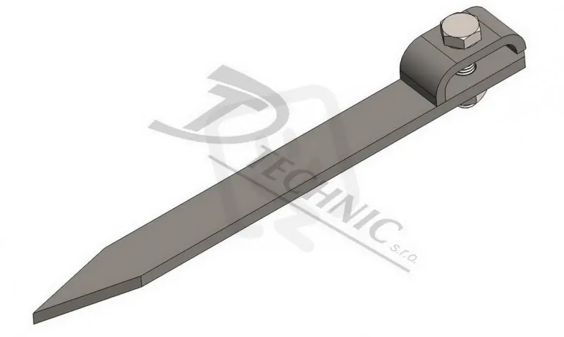 Výhodná Nabídka PV 05 Podpěra vedení do dřeva - špička - L=250 mm DT TECHNIC 101060