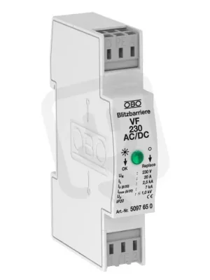OBO VF230-AC/DC Svodič přepětí, typ 3, 2P,pro MaR, 230V AC Hit Sezóny