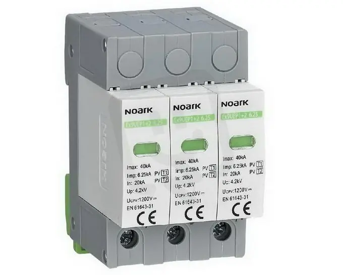 Svodič přepětí NOARK 111763 EX9UEP 1+2, 6,25kA, 1500 V DC, 3TE Levný