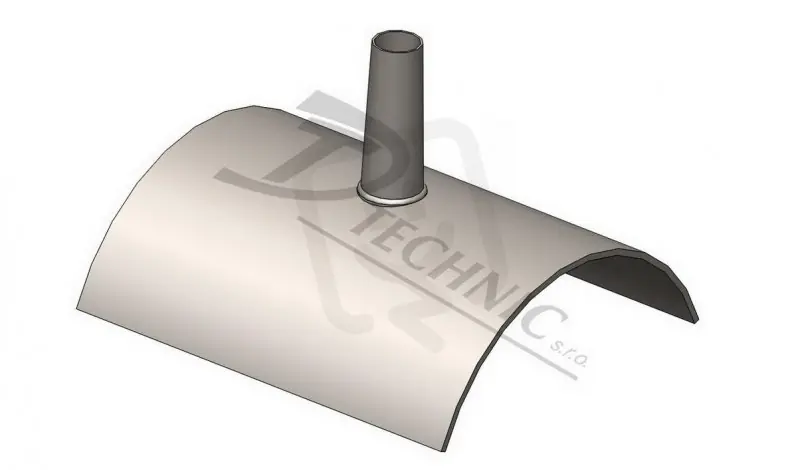 OS 04 Cu Ochranná stříška dolní - d otvoru 20 mm DT TECHNIC 300040 Přímo Od Výrobce