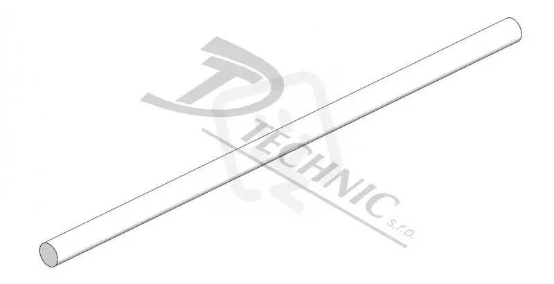 Originální IZT d16-1000 Izolační plastová tyč - d16 mm - 1 000 mm DT TECHNIC 450030